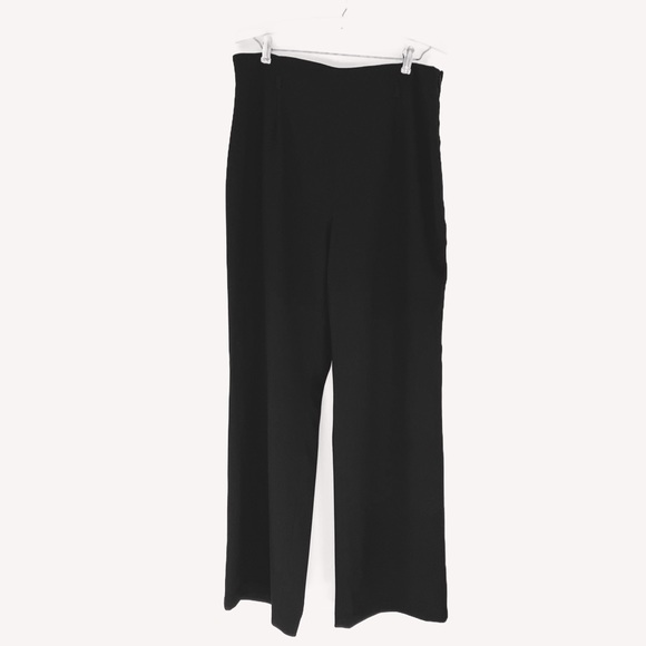 Tristan Pants Straight Wide Leg Black Vintage Tristan & Iseut - Picture 1 of 12